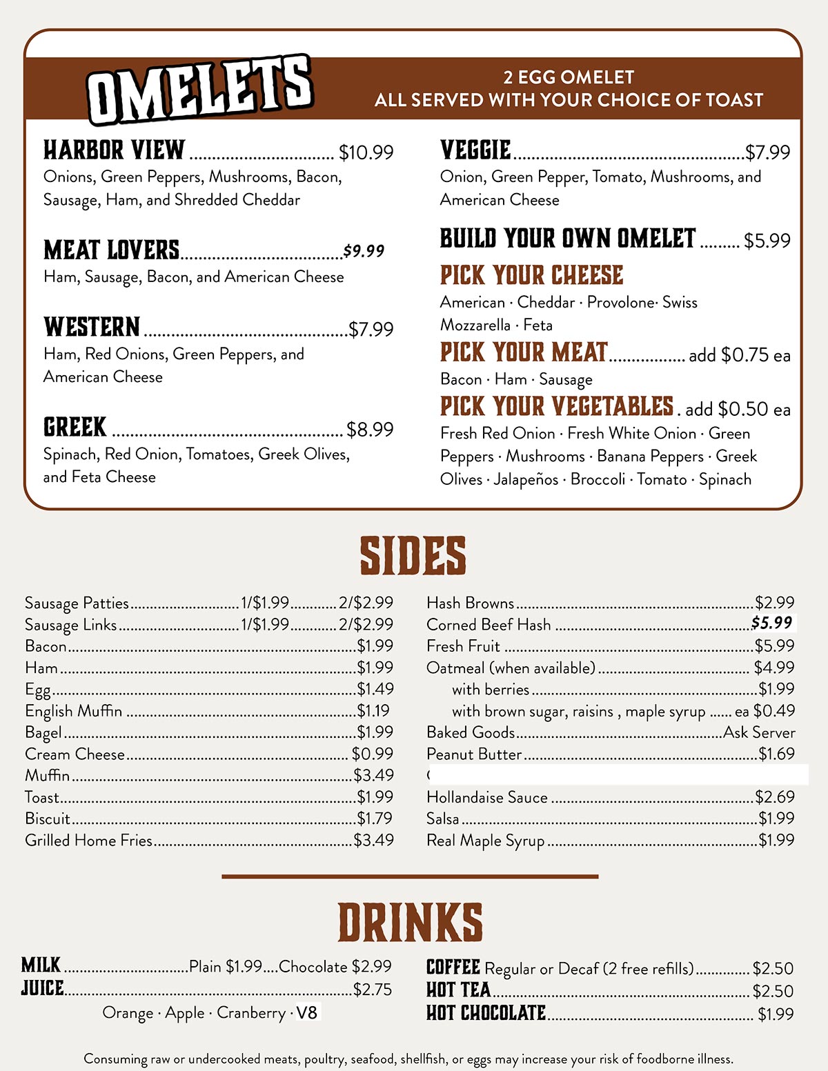 Breakfast Menu - Page 2