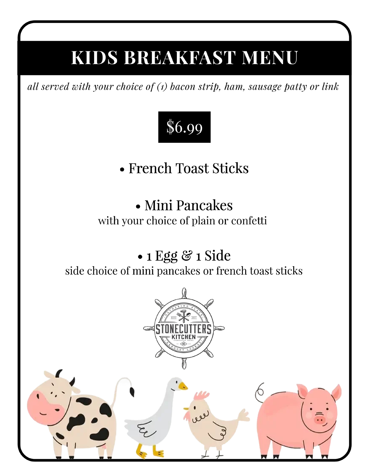 Children's Menu - Page 02